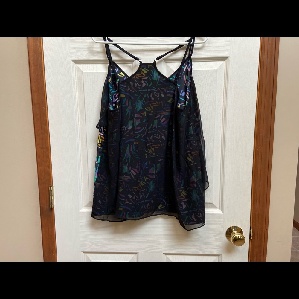 City Chic Black Multicolored Patterned Sleeveless… - image 7